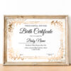 newborn certificate template