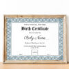 newborn certificate template